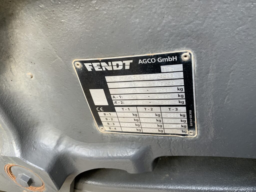 Fendt 720 Profi Plus Tractor (ST26908)