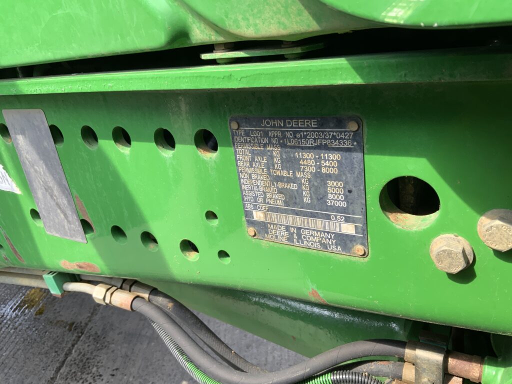 John Deere 6150R Tractor (ST26490)