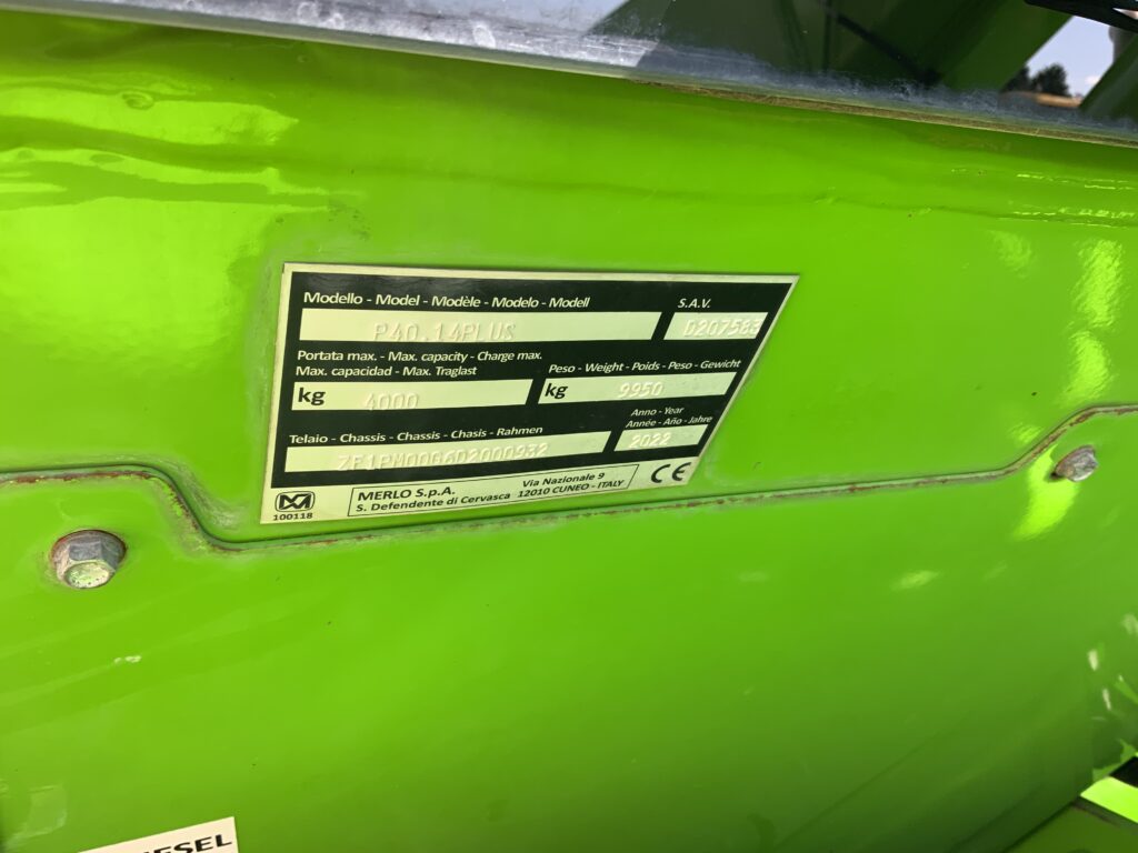 Merlo P40.14 Plus Telehandler (ST27177)