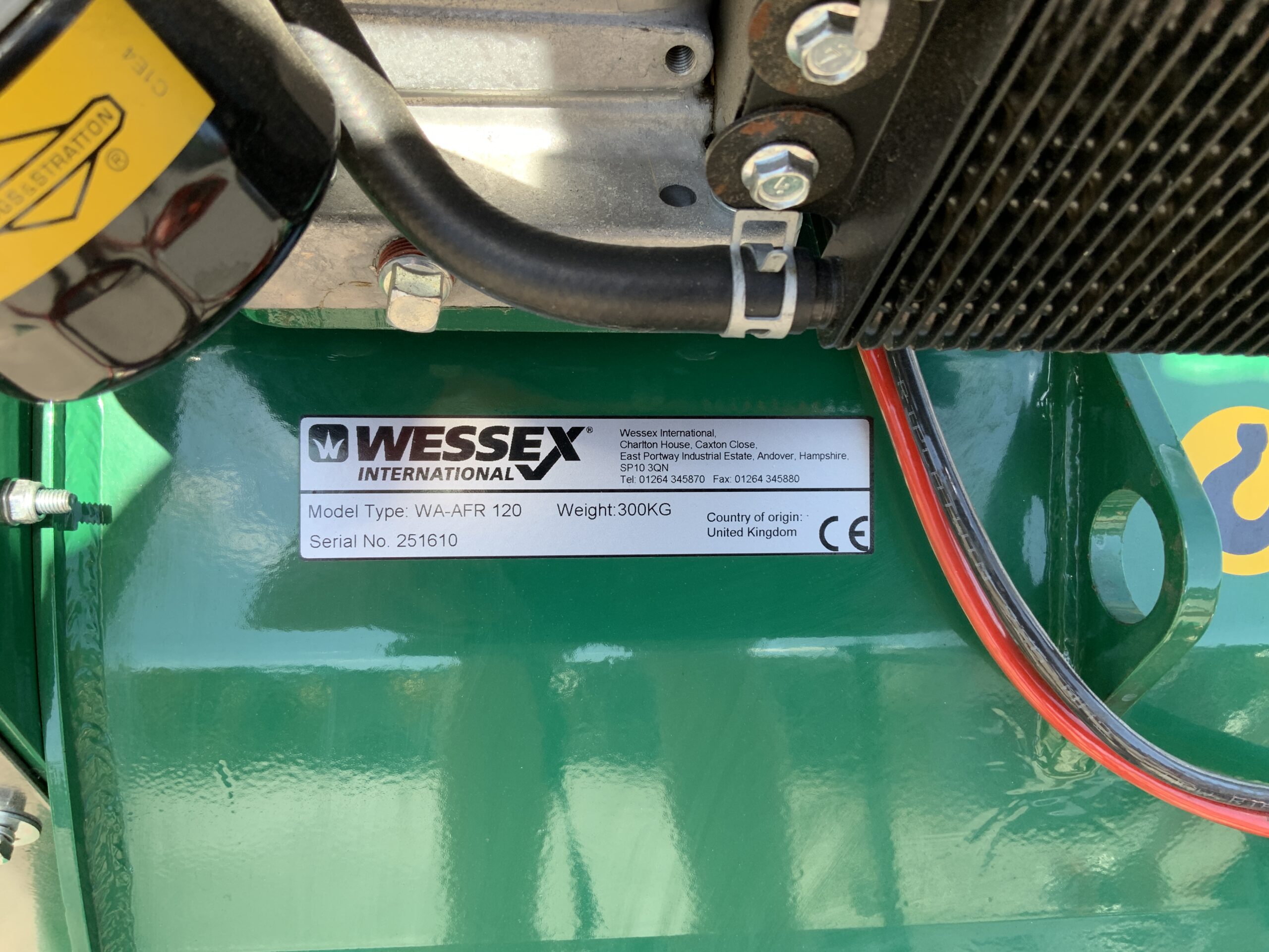 Wessex AFR 120 ATV Flail Topper (ST27343)