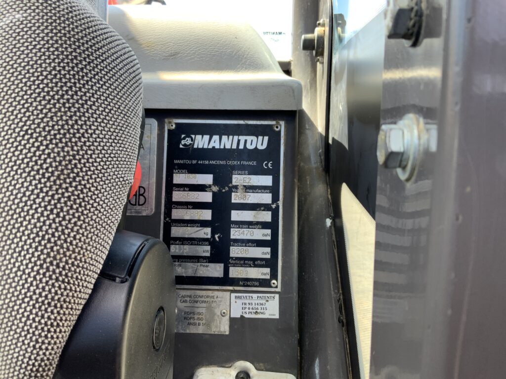 Manitou MT1030S Telehandler (ST27239)