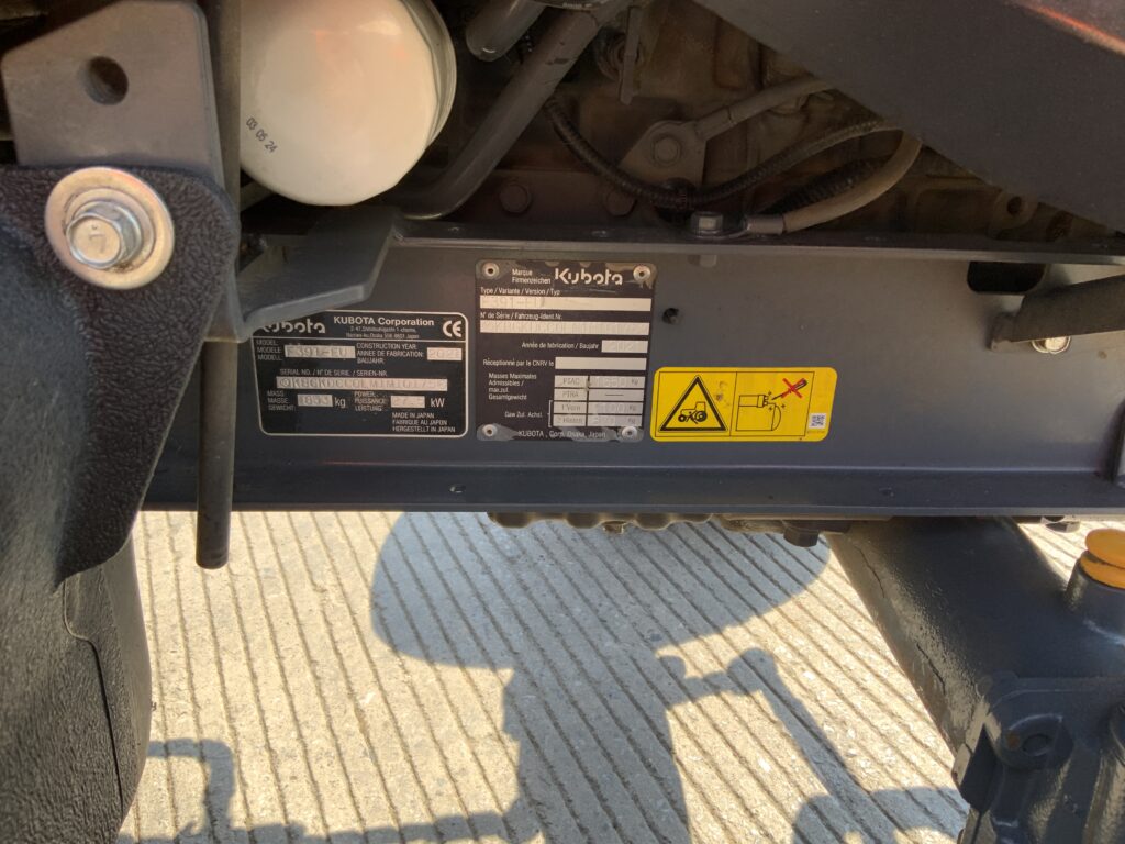 Kubota F391 Out Front Mower (ST27365)