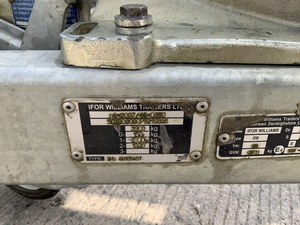 Ifor Williams GH1054 Twin Axle Plant Trailer (ST27399)