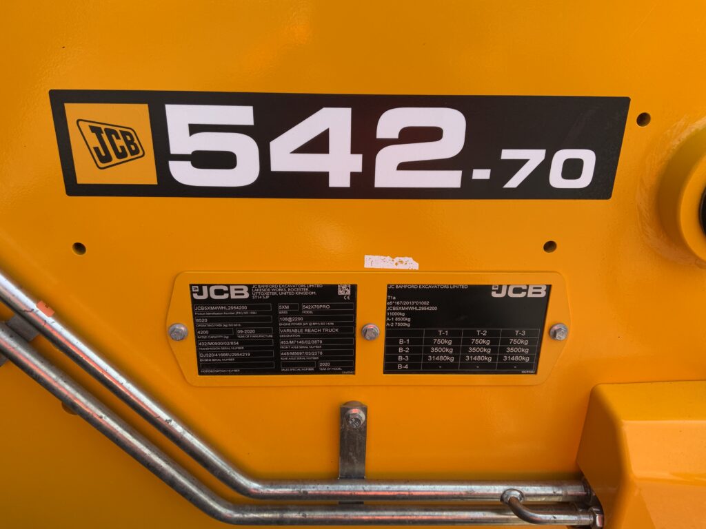 JCB 542-70 Agri Pro Telehandler (ST26782)