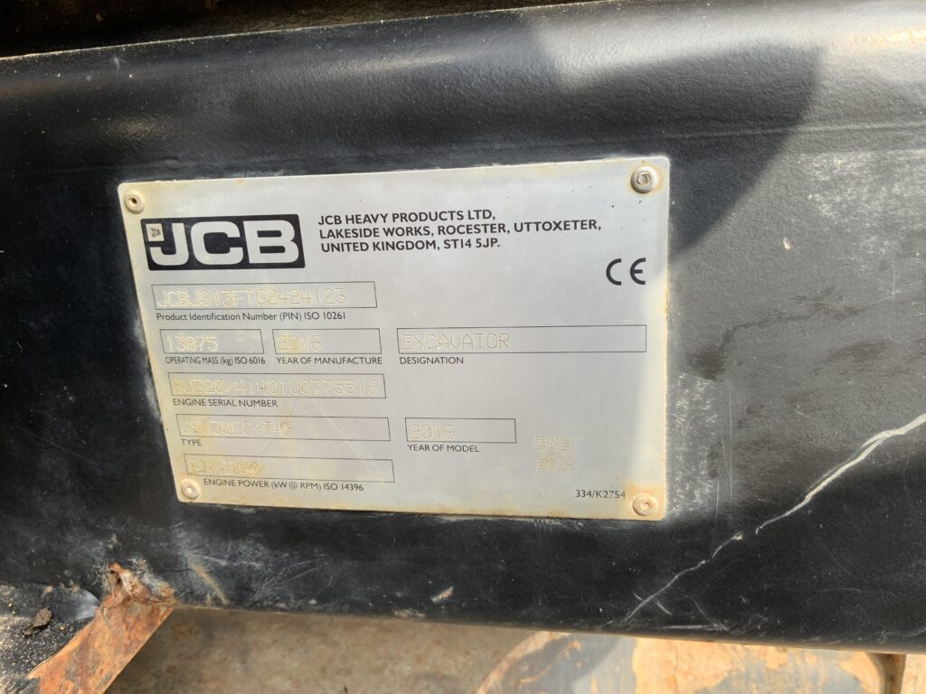 JCB JS130 LC+ Digger (ST27076)