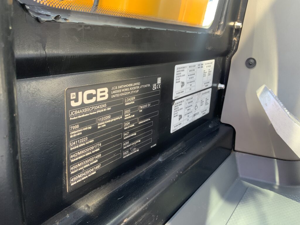 JCB TM320s Pivot Steer Contractor pro pack Telehandler (ST27204)