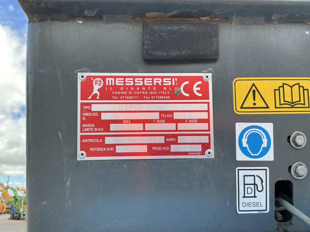 Messersi TC50D Hi Tip Tracked Dumpster (ST26150)
