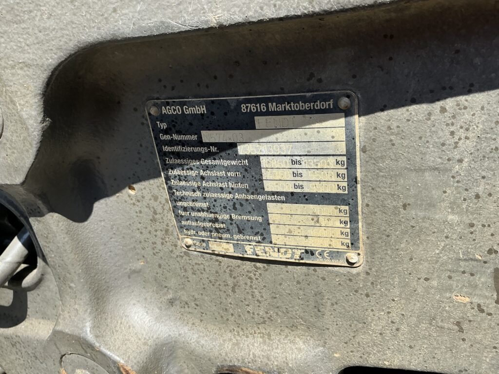 Fendt 720Profi Tractor (ST26620)