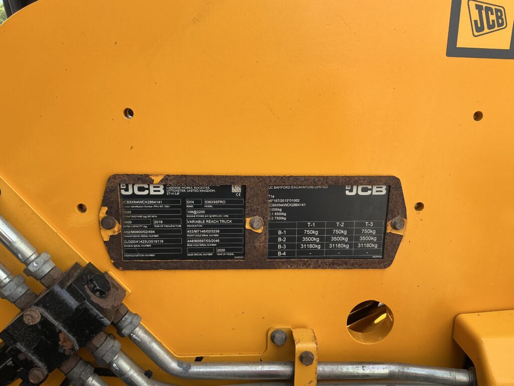 JCB 536-95 Agri Pro Telehandler (ST27223)
