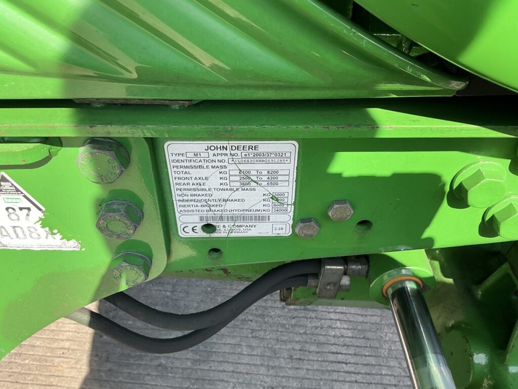 John Deere 6430 Tractor (ST26168)