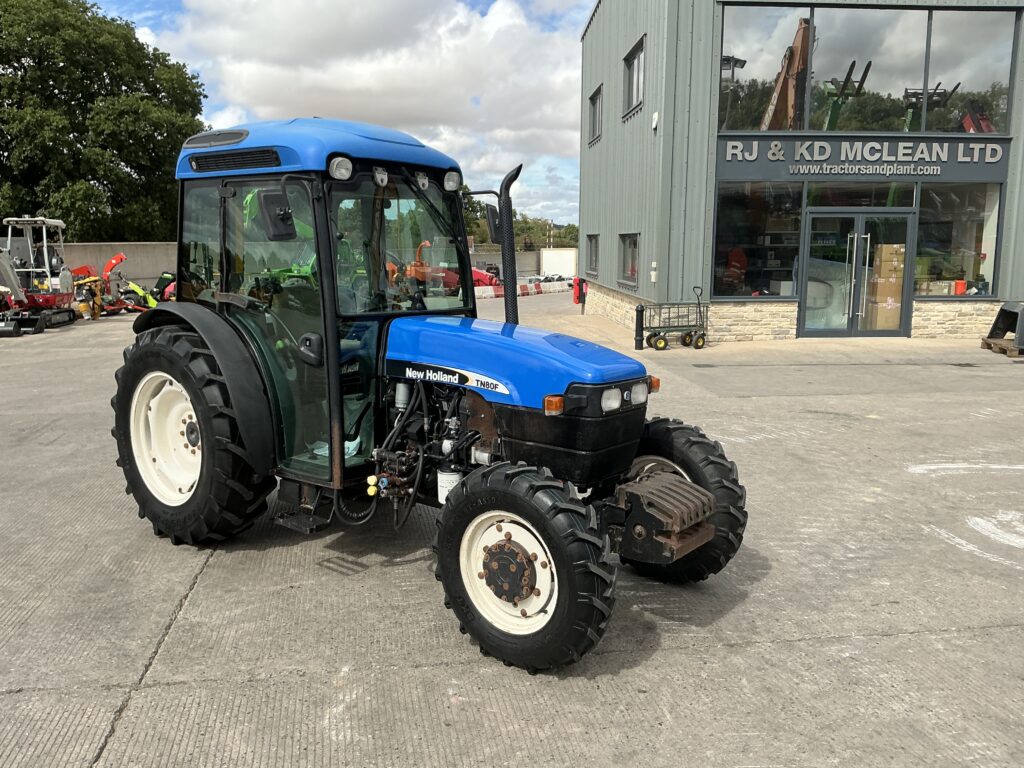 New Holland TN80F Narrow Super Steer Tractor (ST26561)