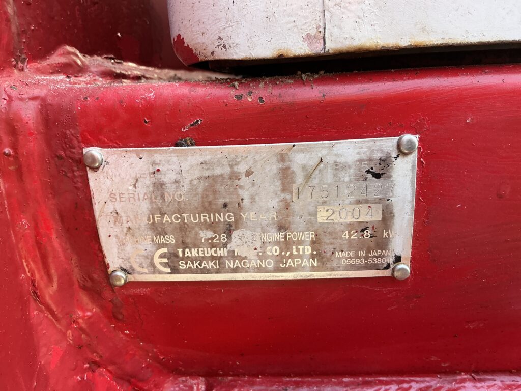 Takeuchi TB175 Digger (ST27448)