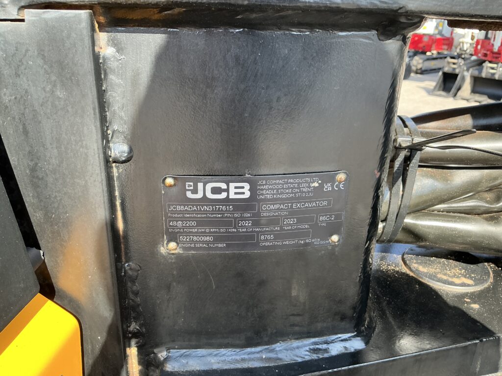 JCB 86C-2 Digger (ST26175)