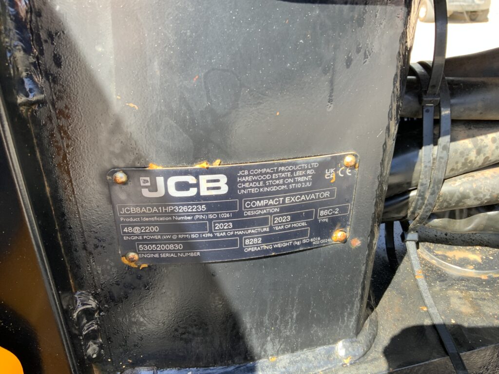 JCB 86C-2 Digger (ST26178)