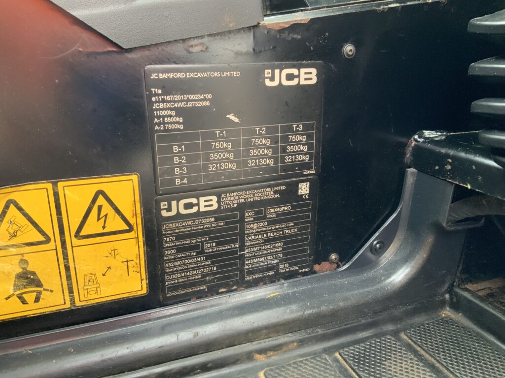 JCB 536-60 Agri Pro Telehandler (ST26543)