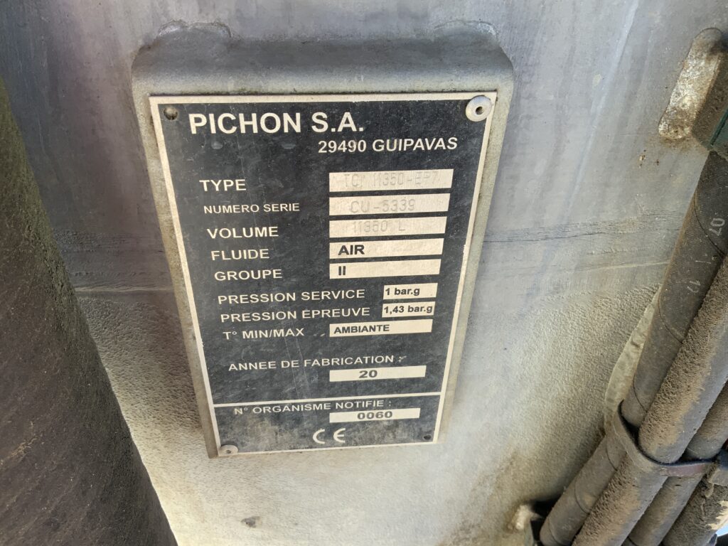 Pichon TCI-11350-EP7 Slurry Tanker (ST23605)