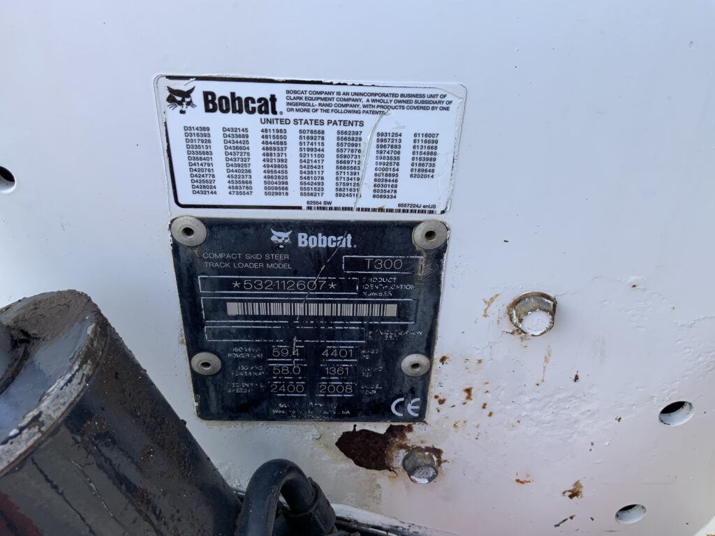 Bobcat T300 Tracked SkidSteer Loader (ST27231)
