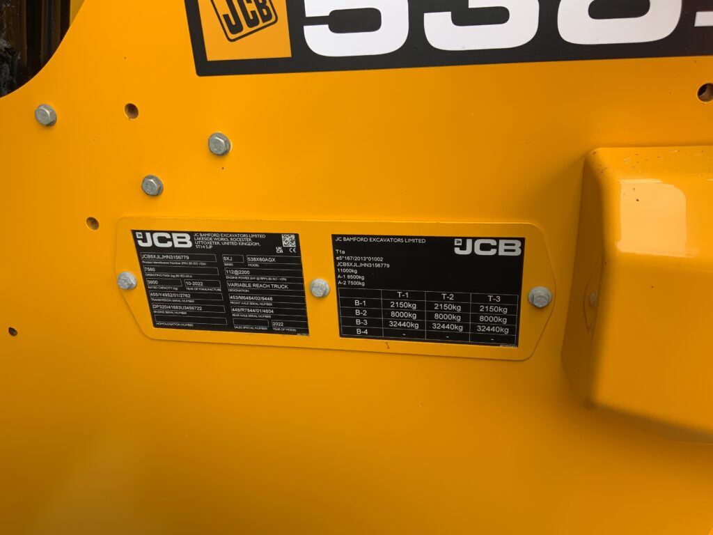 JCB 538-60 Agri Xtra Telehandler (ST25373