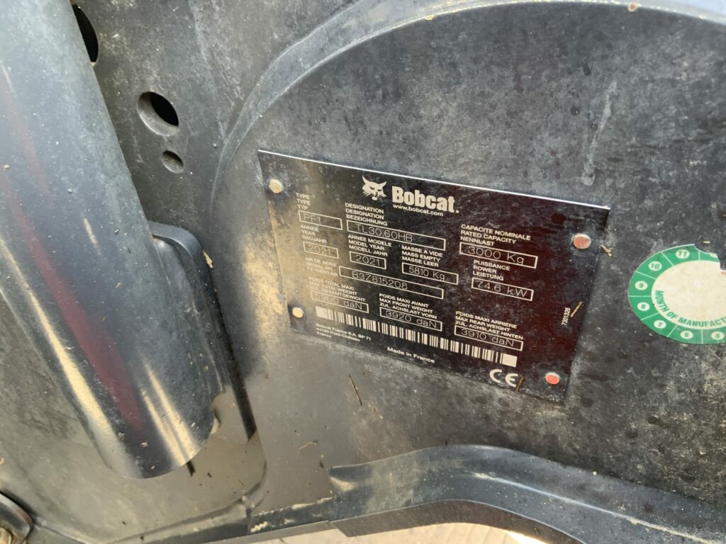 Bobcat TL30.60 Agri Telehandler (ST26283)