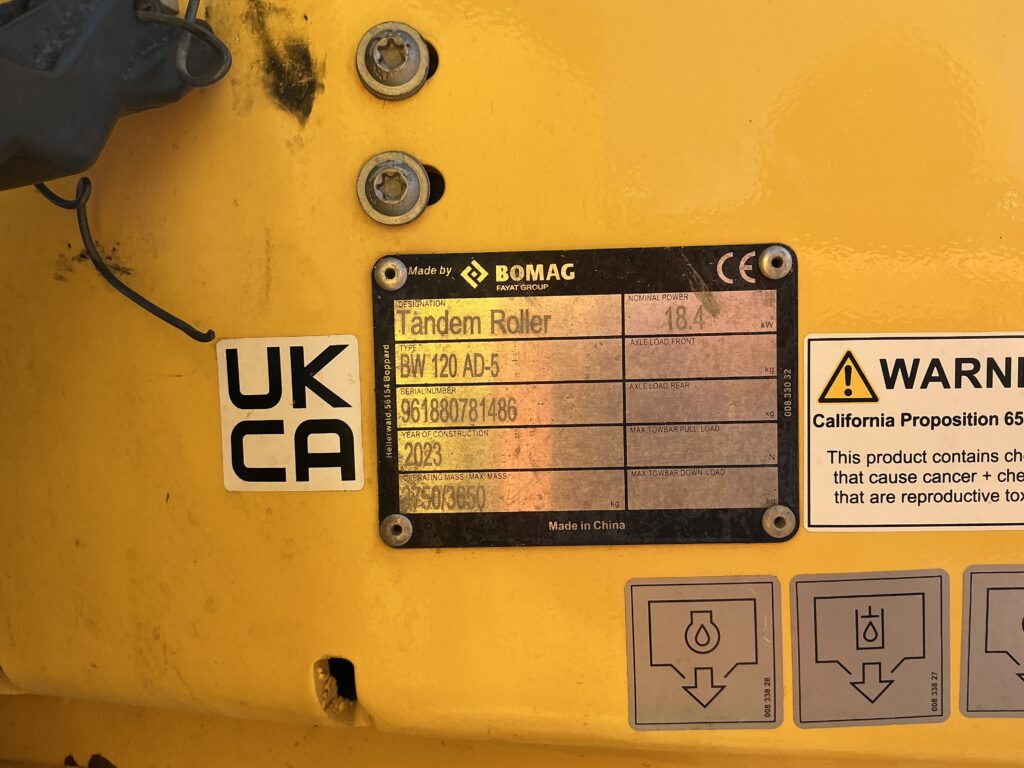 Bomag BW120 AD-5 Roller (ST27352)
