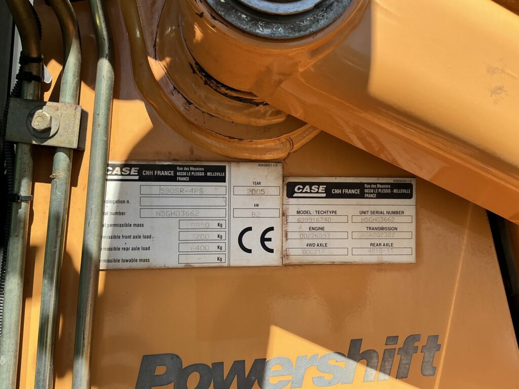 Case 590 Super R Wheeled Digger (ST26450)