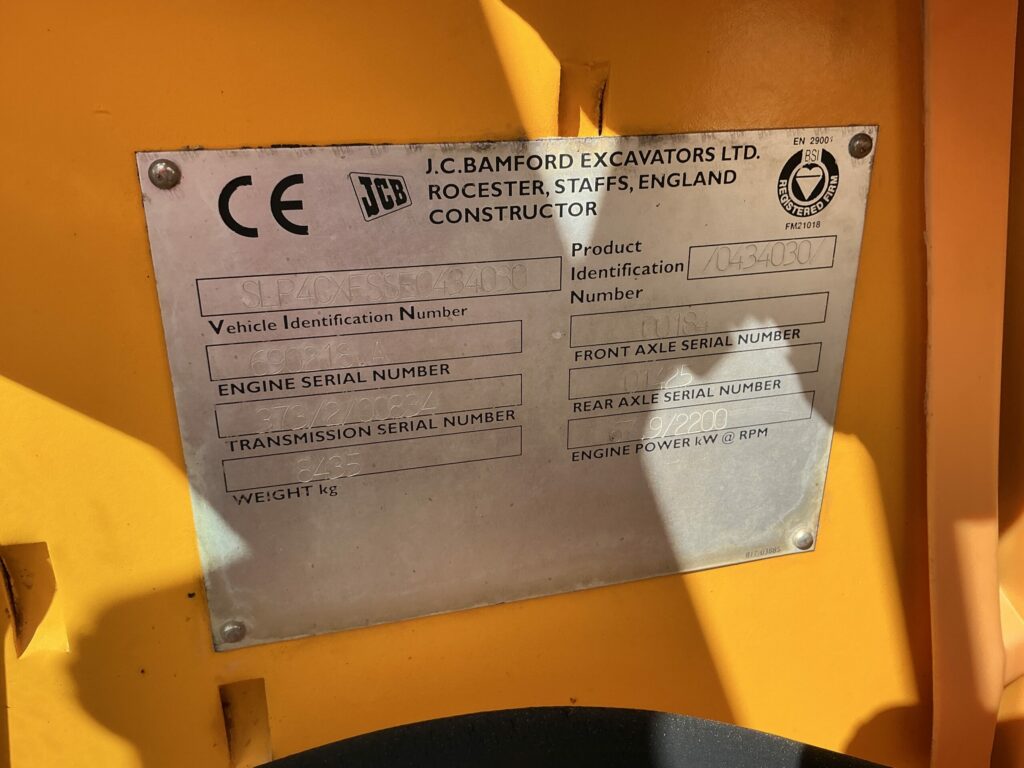 JCB 4CX Site Master Wheeled Digger (ST26643)