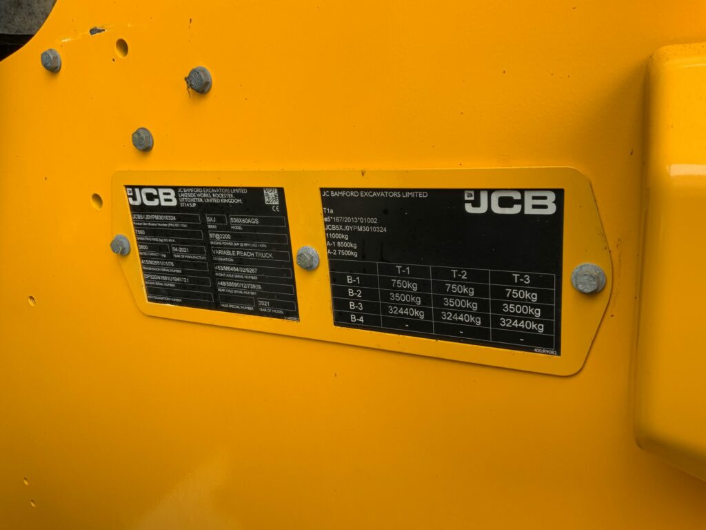 JCB 538-60 Agri Super Telehandler (ST26323)