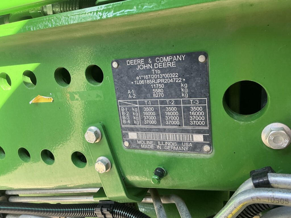 John Deere 6R.185 Tractor (ST27535)